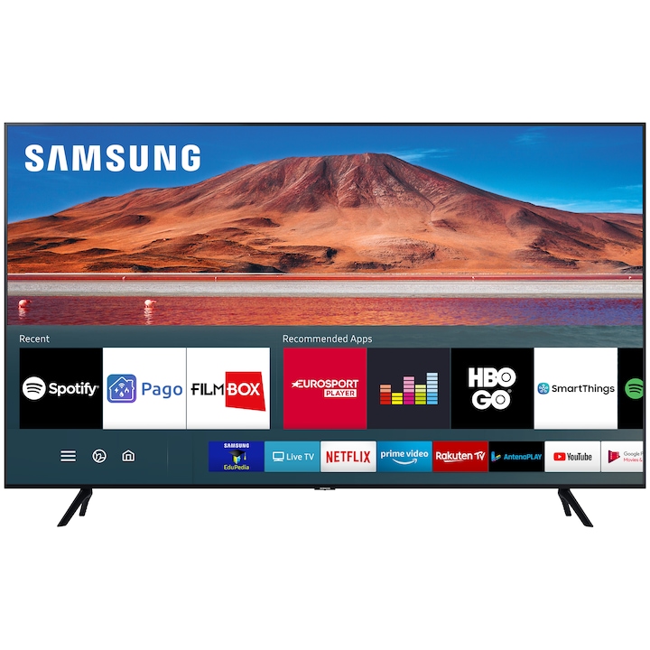 Телевизор Samsung 55TU7072, 55" (138 см), Smart, 4K Ultra HD, LED