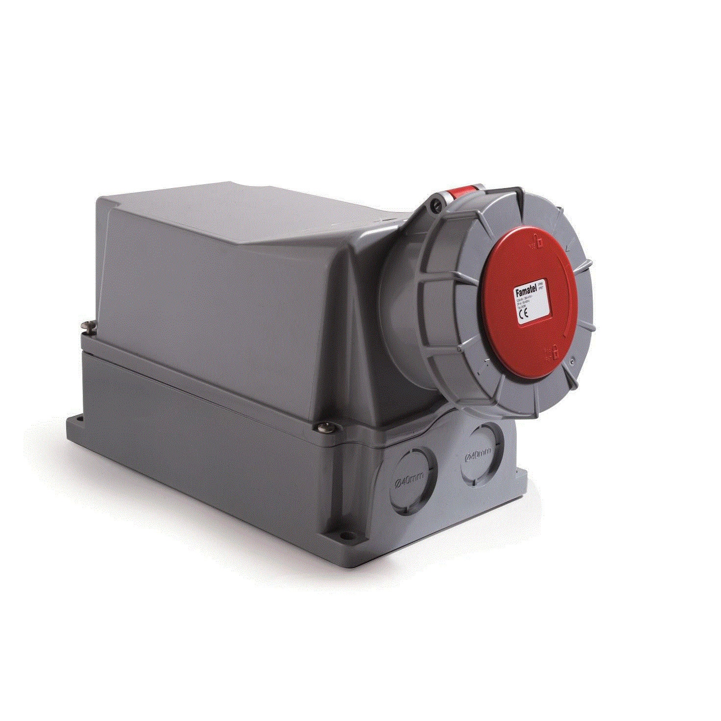 Priza industriala trifazica Famatel 400V 5 poli 125A 6h IP67