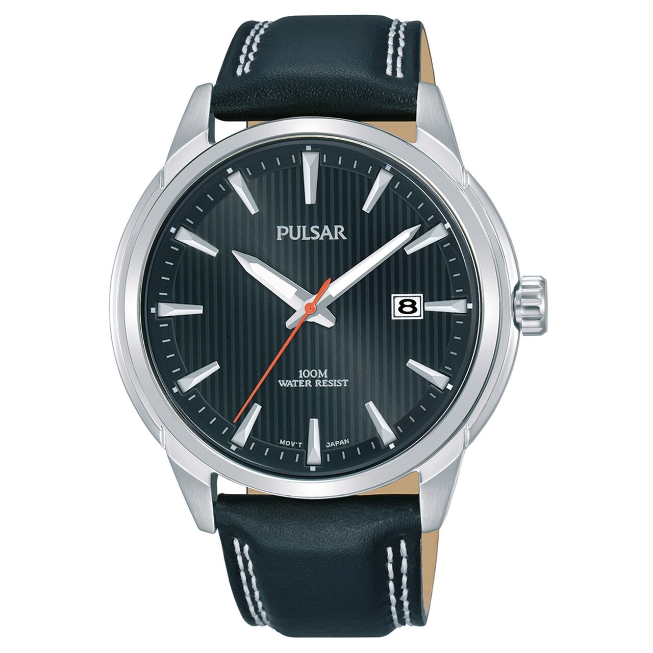 Ceas barbatesc Pulsar PS9585X1 Clasic, 43mm, 10ATM, Argintiu