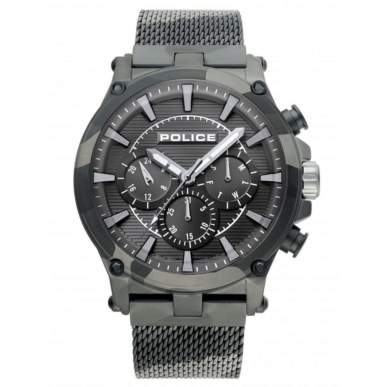 Ceas barbatesc Police PL15920JSMB.02mm, Taman, 46mm, 5ATM, Gri