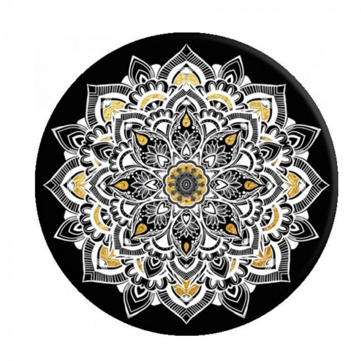 Popsockets mobil ujjtámasz, arany csipke mintás