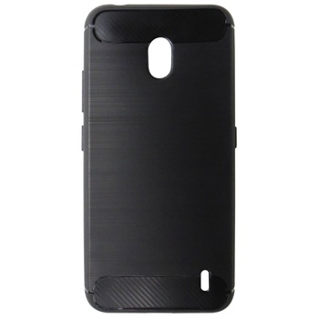 Husa Forcell Carbon silicon neagra pentru Nokia 2.2 Husa Forcell Carbon silicon neagra pentru Nokia 2.2
