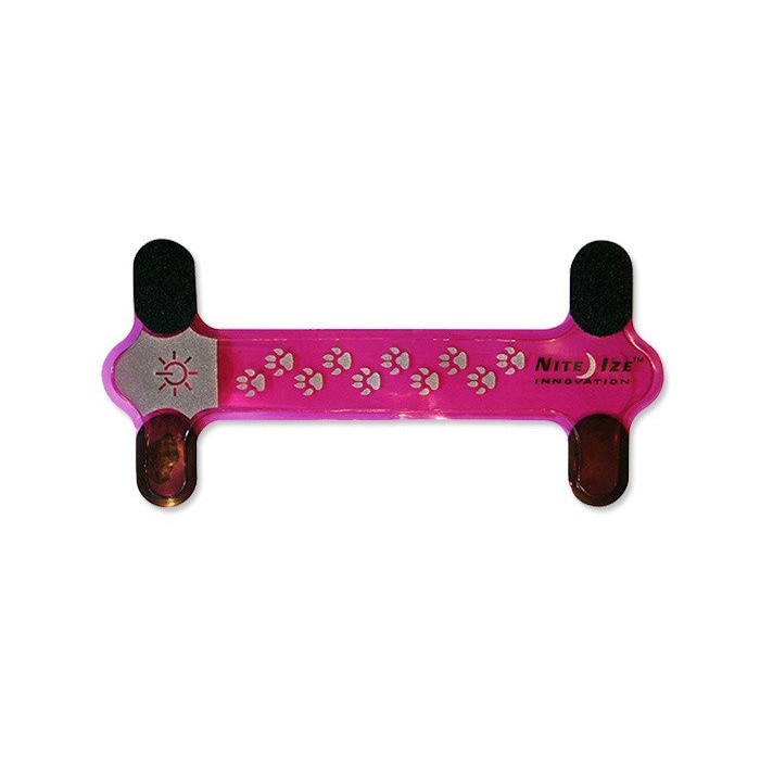 Breloc Nite Ize - Nite Dawg LED Collar Cover, roz