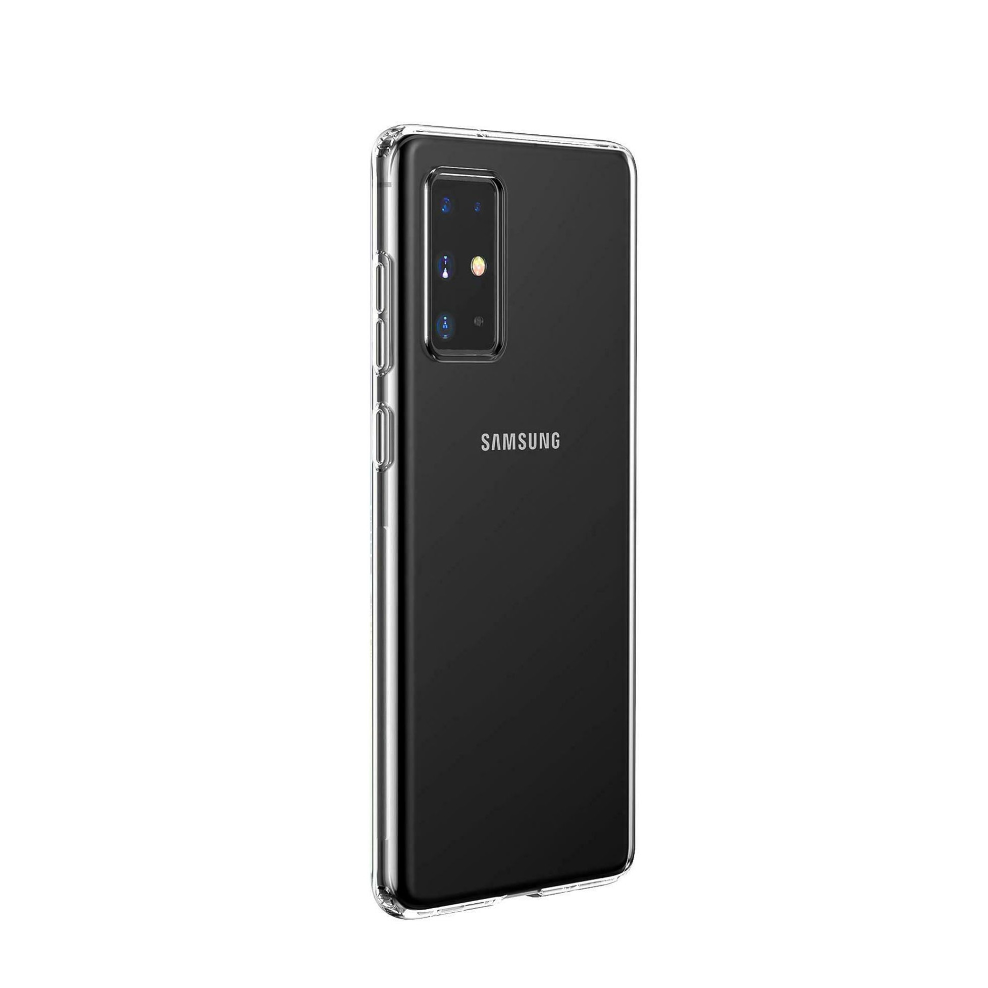 Husa pentru Samsung Galaxy S20 Plus, transparenta, Liquid Silicone, marime 6.7 inch