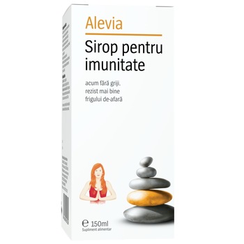 Supliment alimentar Sirop Imunitate Alevia, 150 ml Supliment alimentar Sirop Imunitate Alevia, 150 ml