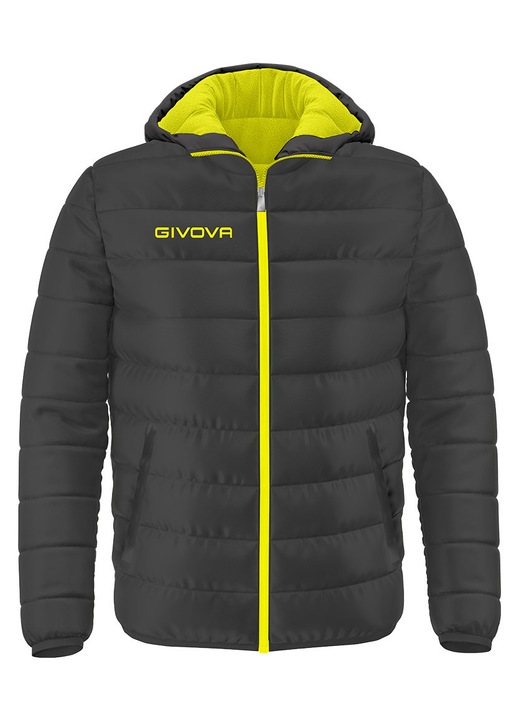 Geaca Givova Olanda, Rosu / Bleumarin, Gri/Galben