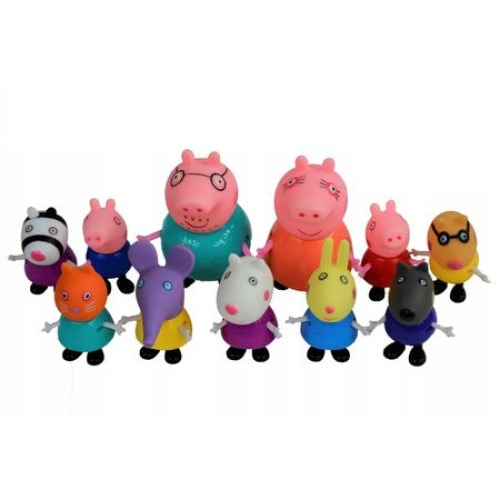 set figurine peppa pig