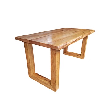Masa din stejar 160x80x75 cm, culoare natur fabricata si finisata manual Masa din stejar 160x80x75 cm, culoare natur fabricata si finisata manual