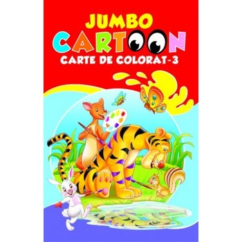 Jumbo cartoon 3 - Carte de colorat Jumbo cartoon 3 - Carte de colorat