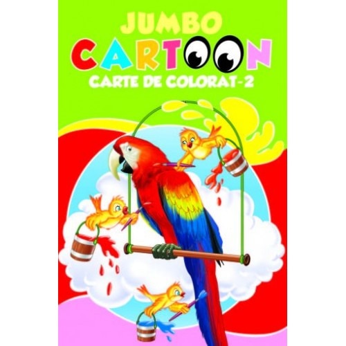 Jumbo Cartoon - Carte de colorat 2