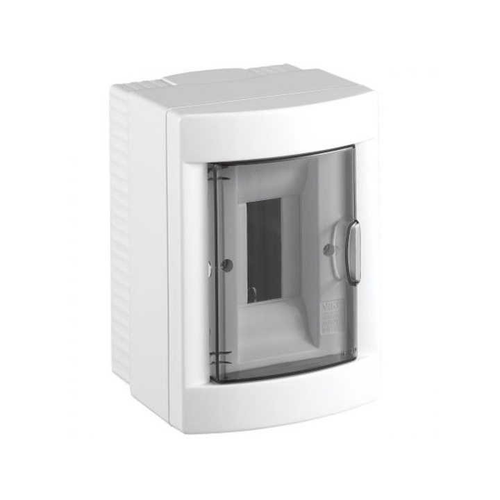 Електрическо табло Viko VL-CS2.A, 1 ред х 2 модула, Повърхностен монтаж, Бял