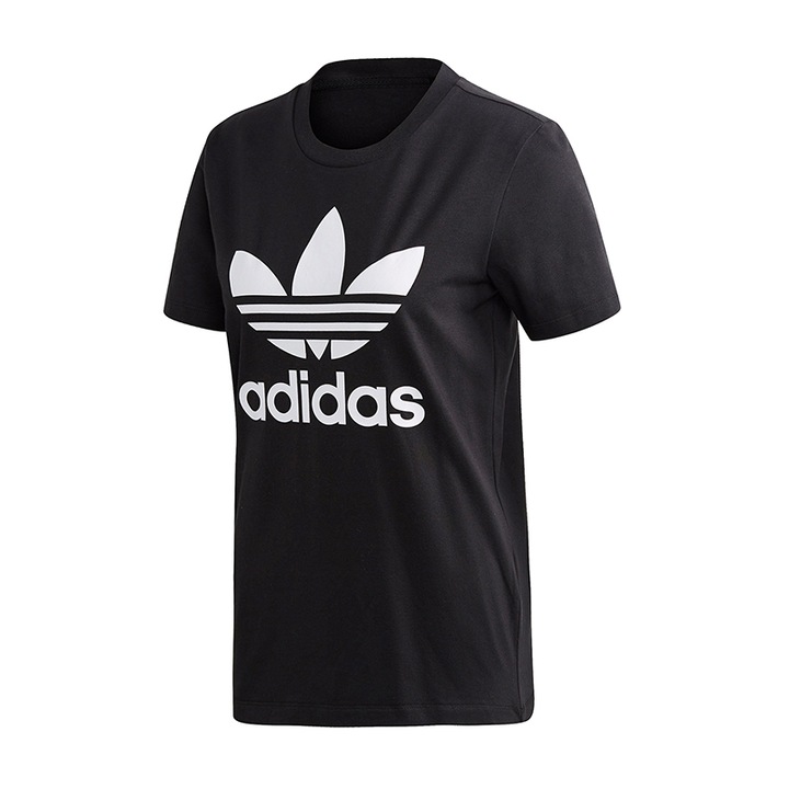 Tricou Adidas Trefoil W FM3311, Femei, Negru