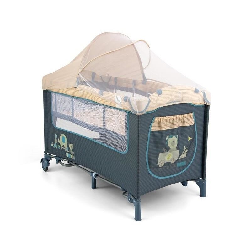 Pat pentru copii Milly Mally Mirage Deluxe Blue Toys