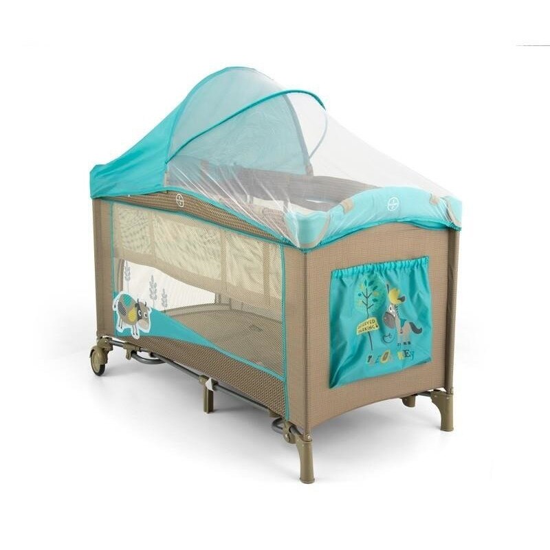 Pat pentru copii Milly Mally Mirage Deluxe Khaki Cow