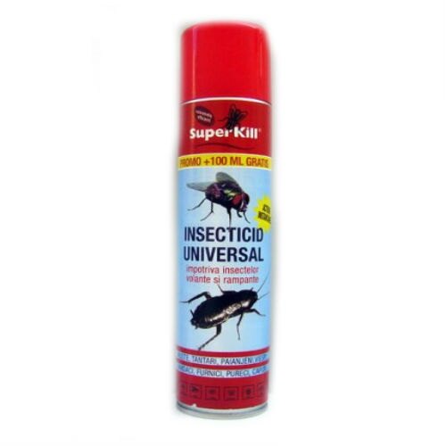 Spray Pestmaster insecticid universal impotriva mustelor, gandacilor, 400 ml