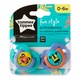 Suzeta Ortodontica de Zi FUN , ONL Tommee Tippee, 2 buc, 0-6 luni, Tigru / Rinocer