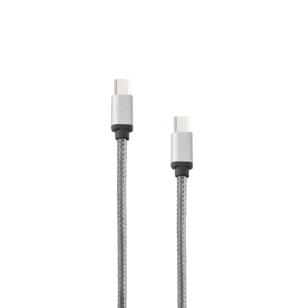 Cablu Type-C la Type-C 1.5m Gri Lemontti