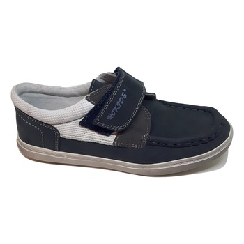 Pantofi piele HK JOSE gri cu alb, 33 Pantofi piele HK JOSE gri cu alb, 33