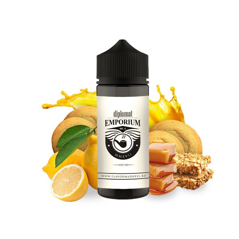 Lichid Flavor Madness - Emporium Diplomat ,100ml ,0mg/ml