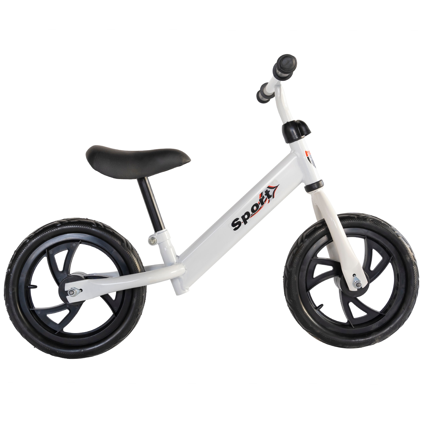 Bicicleta fara pedale (pedagogica) Balance Sport, Alb