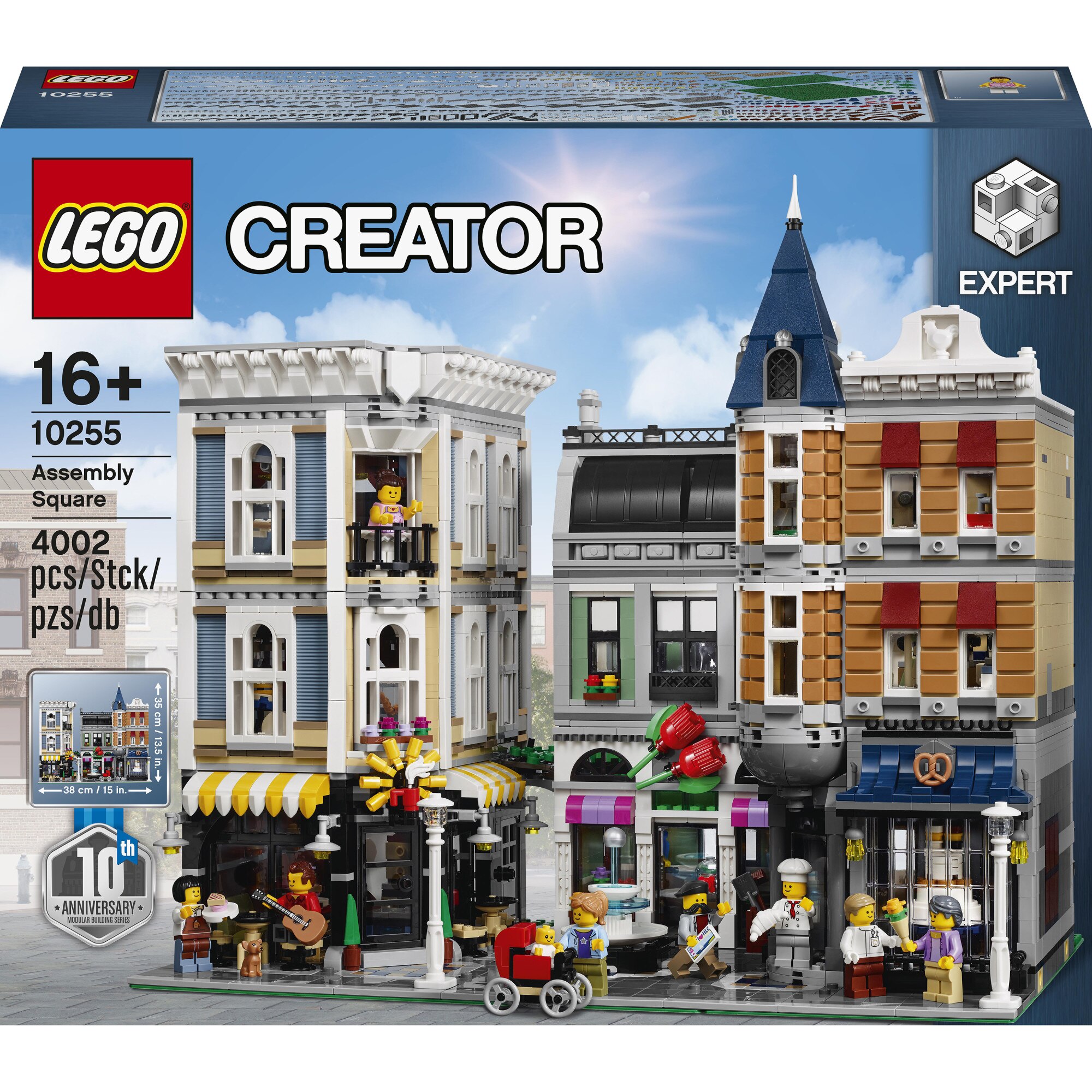 LEGO Creator Expert - Assembly Square 10255, 4002 piese