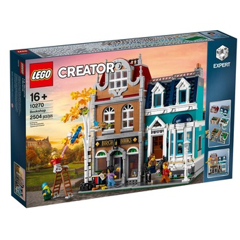 LEGO Creator Expert - Bookshop 10270, 2504 piese LEGO Creator Expert - Bookshop 10270, 2504 piese