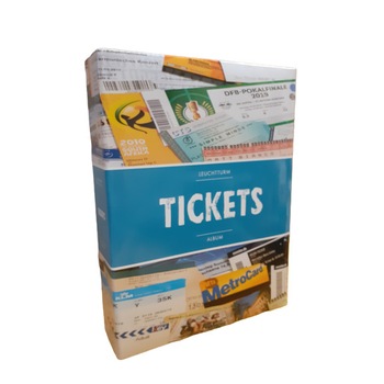 Album Leuchtturm TICKETS pentru bilete/bancnote cu 50 folii Album Leuchtturm TICKETS pentru bilete/bancnote cu 50 folii