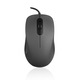 Mouse cu fir Modecom, negru