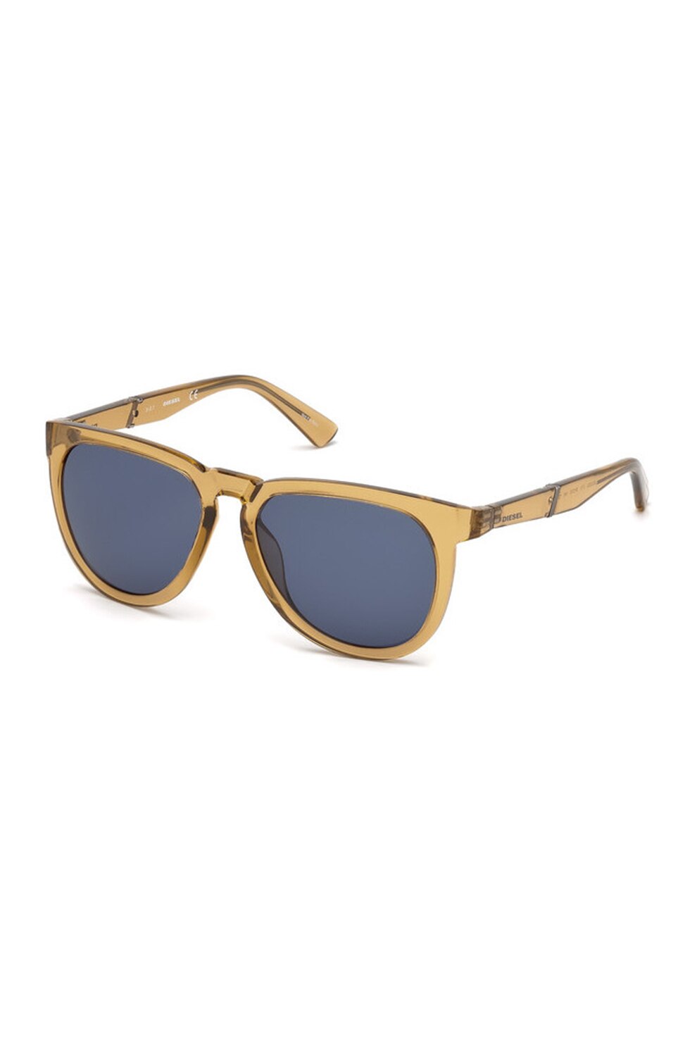 Diesel, Ochelari de soare ovali unisex, Maro camel, 54-16-140 Standard