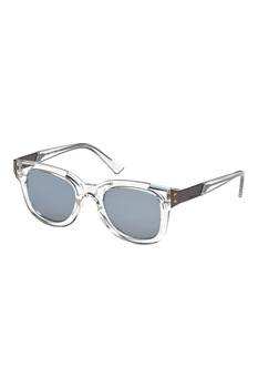 Diesel, Ochelari de soare patrati unisex, Transparent, 49-18-140 Standard Diesel, Ochelari de soare patrati unisex, Transparent, 49-18-140 Standard