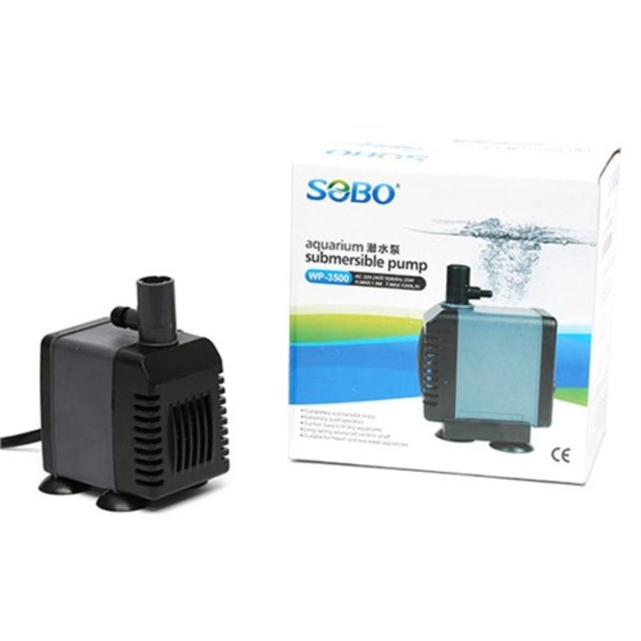 Помпа за фонтан, Sobo WP 3500, 1200L/H