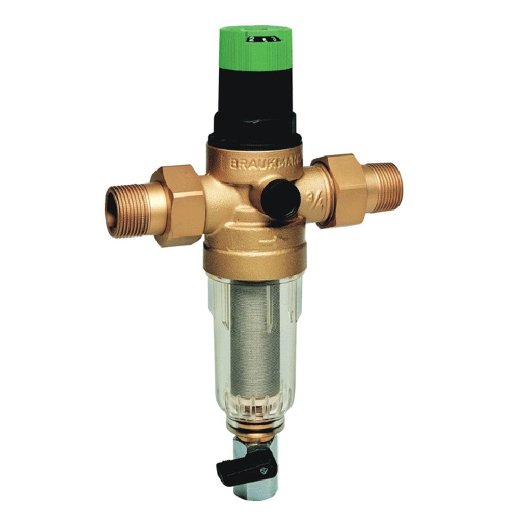 Filtru autocuratare cu reductor presiune 3/4" Honeywell FK06-3/4AA