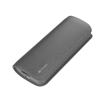Baterie portabila 5200 mAh Platinet, 5V/2A, Piele ecologica, MicroUSB, Universal, Gri Baterie portabila 5200 mAh Platinet, 5V/2A, Piele ecologica, MicroUSB, Universal, Gri