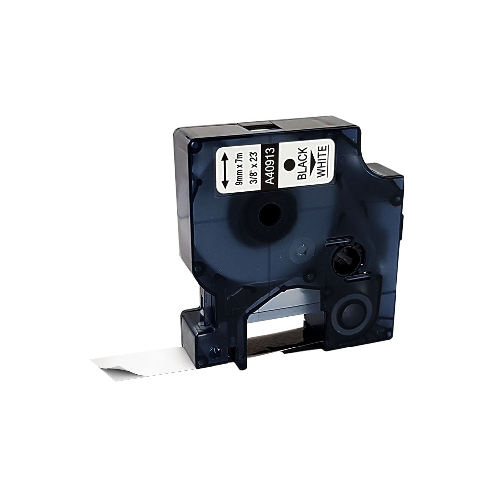 Nastro Etichette Compatibile Dymo - 5 Rotoli, 9mm X 7m, Nero Su Bianco - Per LabelManager 120P, 160, 420P E Altri - Foto 10