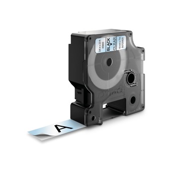 Etichete DYMO DY45800 LabelManager D1, 19mm x 7m, negru/transparent, 45800 Etichete DYMO DY45800 LabelManager D1, 19mm x 7m, negru/transparent, 45800