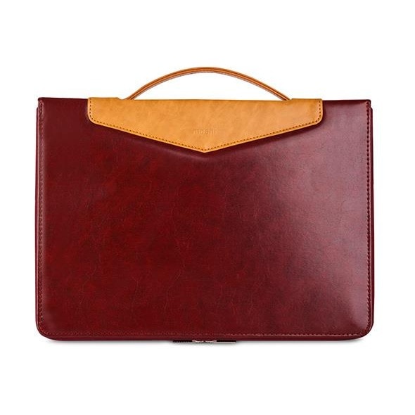 Husa impermeabila pentru MacBook Pro 16, MacBook 15 Pro Touch, Moshi Codex Case, rosie