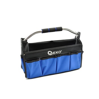 Geanta pentru scule cu maner metal 11 + 7, GEKO G10860 Geanta pentru scule cu maner metal 11 + 7, GEKO G10860
