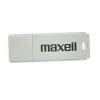 Memorie USB 3.0 64 Gb , Maxell Flash Drive, cu capac, alba