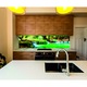 Panou sticla decorativa bucatarie 600X1800MM Cascada