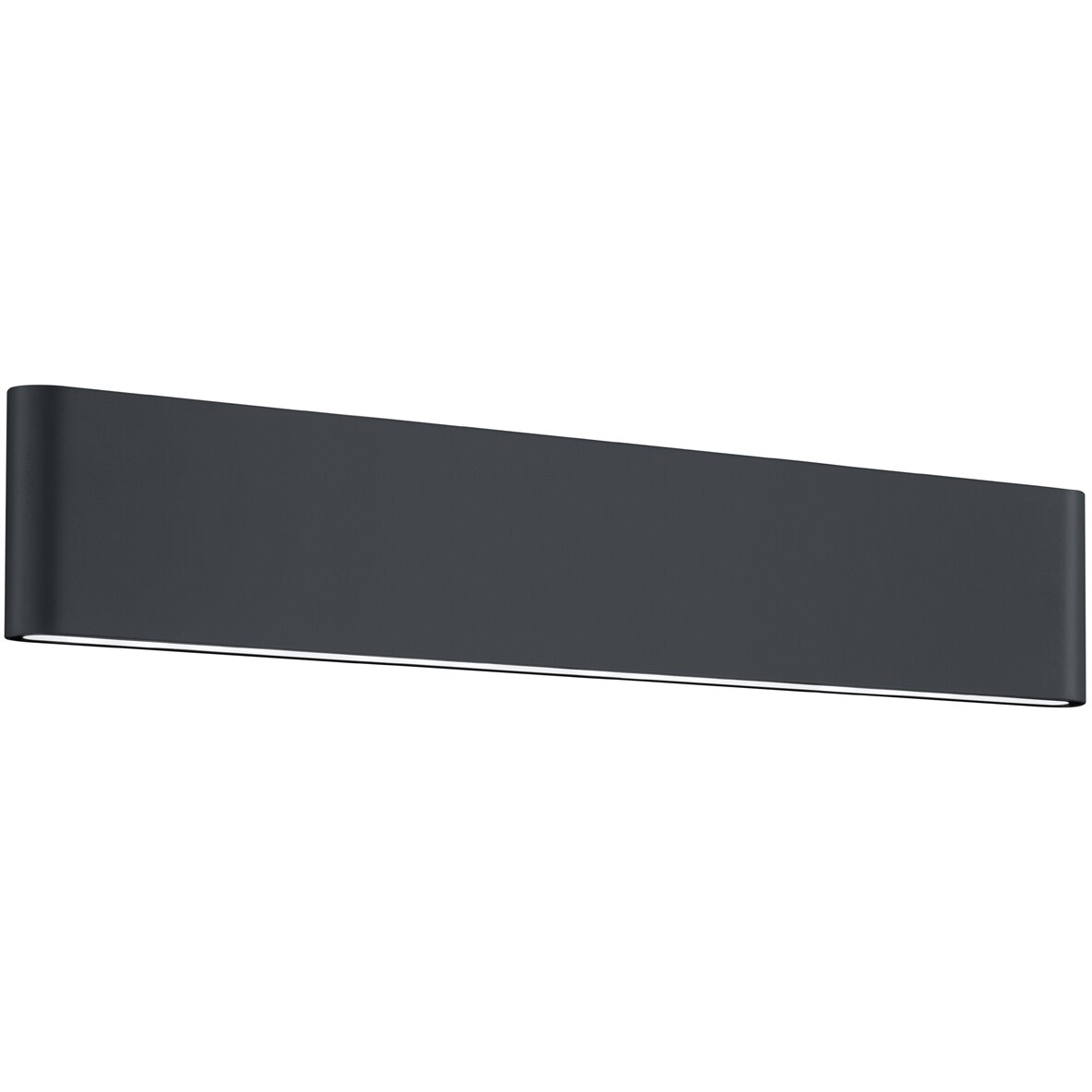 Aplica LED integrat pentru exterior Trio Thames II, 2x8W, 2x800 lm, 3000K, IP54, Aluminiu extrudat, Antracit