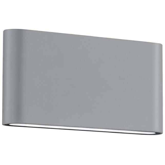 Aplica LED integrat pentru exterior Trio Thames II, 2x4.5W, 2x400 lm, 3000W, IP54, Aluminiu extrudat, Titan