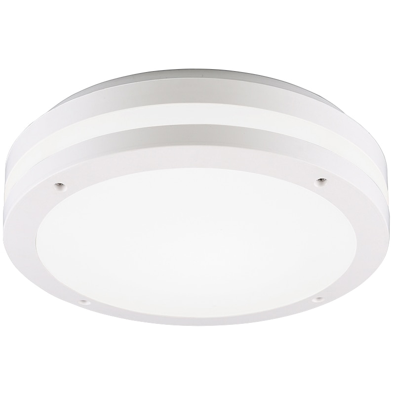 Plafoniera LED integrat pentru exterior Reality Kendal, 12W, 1000 lm, 3000K, IP54, Alb mat