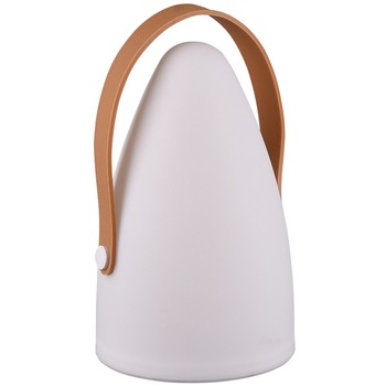 Lampa LED RGB integrat de masa pentru exterior Reality Haiti, cu acumulator, USB, 1W, 70 lm, IP44, Alb Lampa LED RGB integrat de masa pentru exterior Reality Haiti, cu acumulator, USB, 1W, 70 lm, IP44, Alb