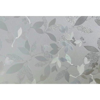 Autocolant Gekkofix Static 3D Gri / Transparent Frunze 45cmx1.5m Autocolant Gekkofix Static 3D Gri / Transparent Frunze 45cmx1.5m