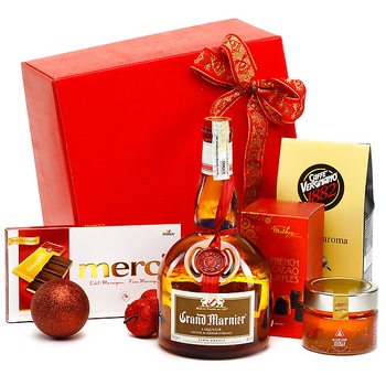 Cos cadou Little Red Rouge, GourmetGift, 1187g Cos cadou Little Red Rouge, GourmetGift, 1187g