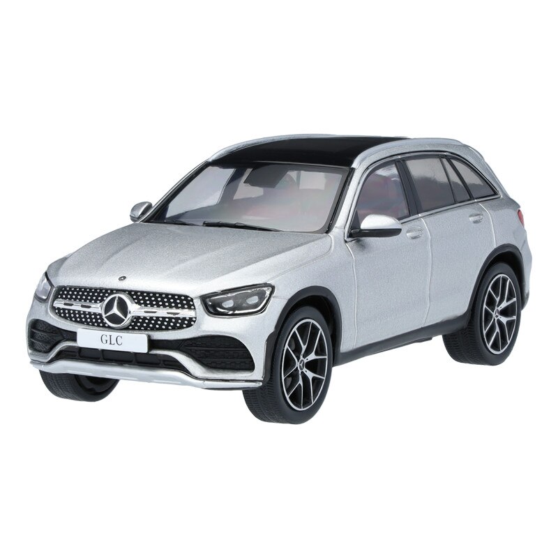 Macheta scara 1:43 GLC, argintie, Originala Mercedes