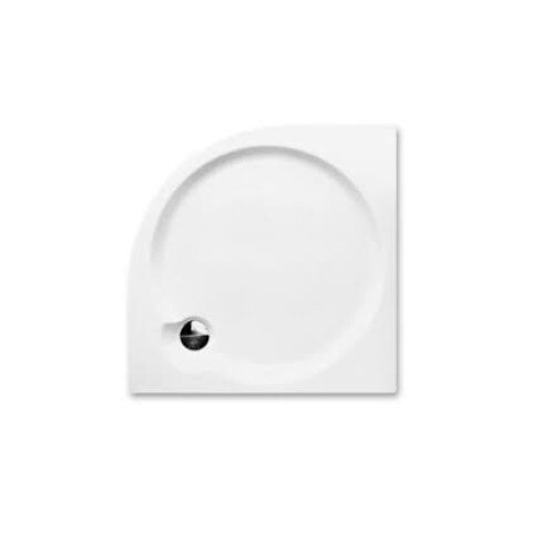 Cadita dus plata semirotunda Roltechnik Dream-P 80x80 cm,cu sifon de scurgere