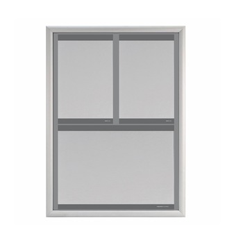 Avizier JJ DISPLAYS, format 2 x A4P si 1A3L, cu rama click din aluminiu, 480x740 mm(cote exterioare) Avizier JJ DISPLAYS, format 2 x A4P si 1A3L, cu rama click din aluminiu, 480x740 mm(cote exterioare)