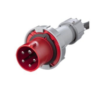 Fisa industriala trifazica Famatel 400V 5 poli 125A 6h IP67 Fisa industriala trifazica Famatel 400V 5 poli 125A 6h IP67