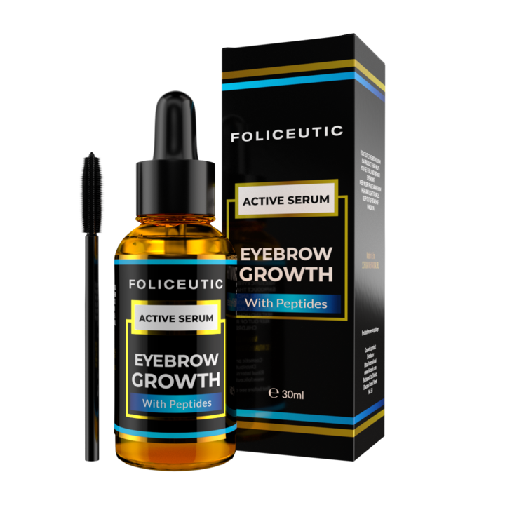 Ser Foliceutic Eyebrow Growth, Active Serum, cu peptide, 30 ml